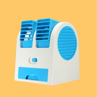 Mini Fan and Portable Dual Bladeless Air Conditioner