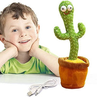 LED Musical dancing and mimicry cactus toy